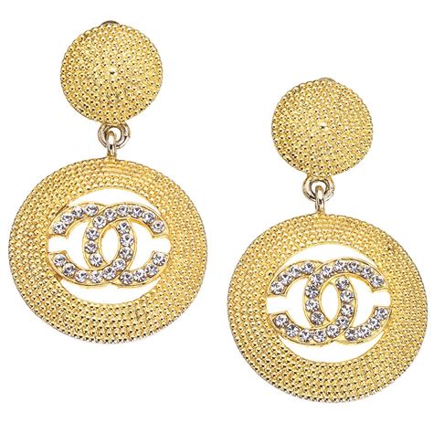 fake chanel dangle earrings|where to buy chanel earrings.